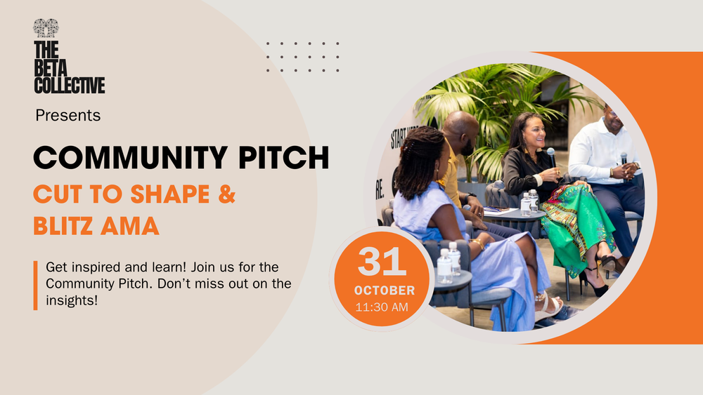 Why You Should Attend Our Community Pitch: Cuttoshape & Blitz AMA